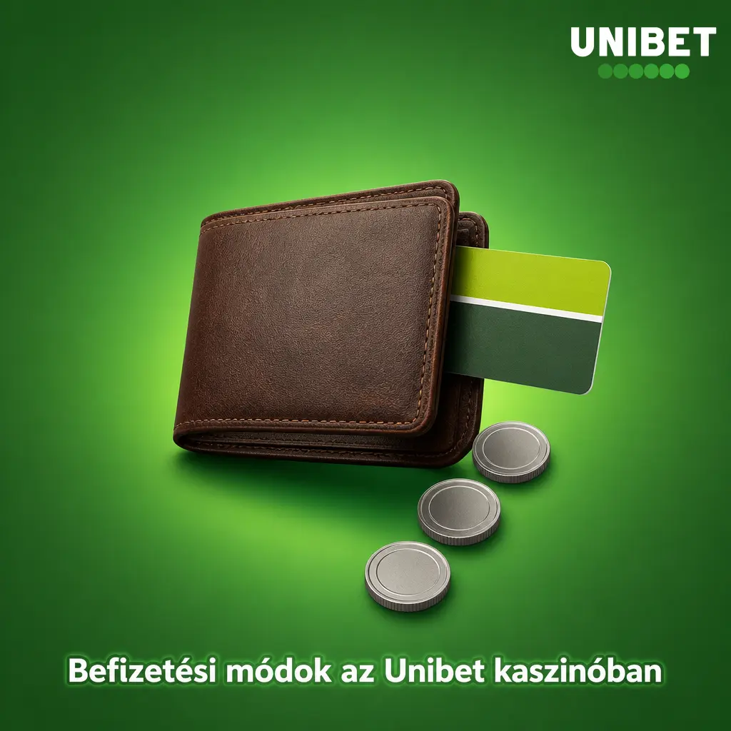 Unibet kaszinó befizetési módok: Visa, Mastercard, PayPal, Apple Pay, Google Pay és banki átutalás