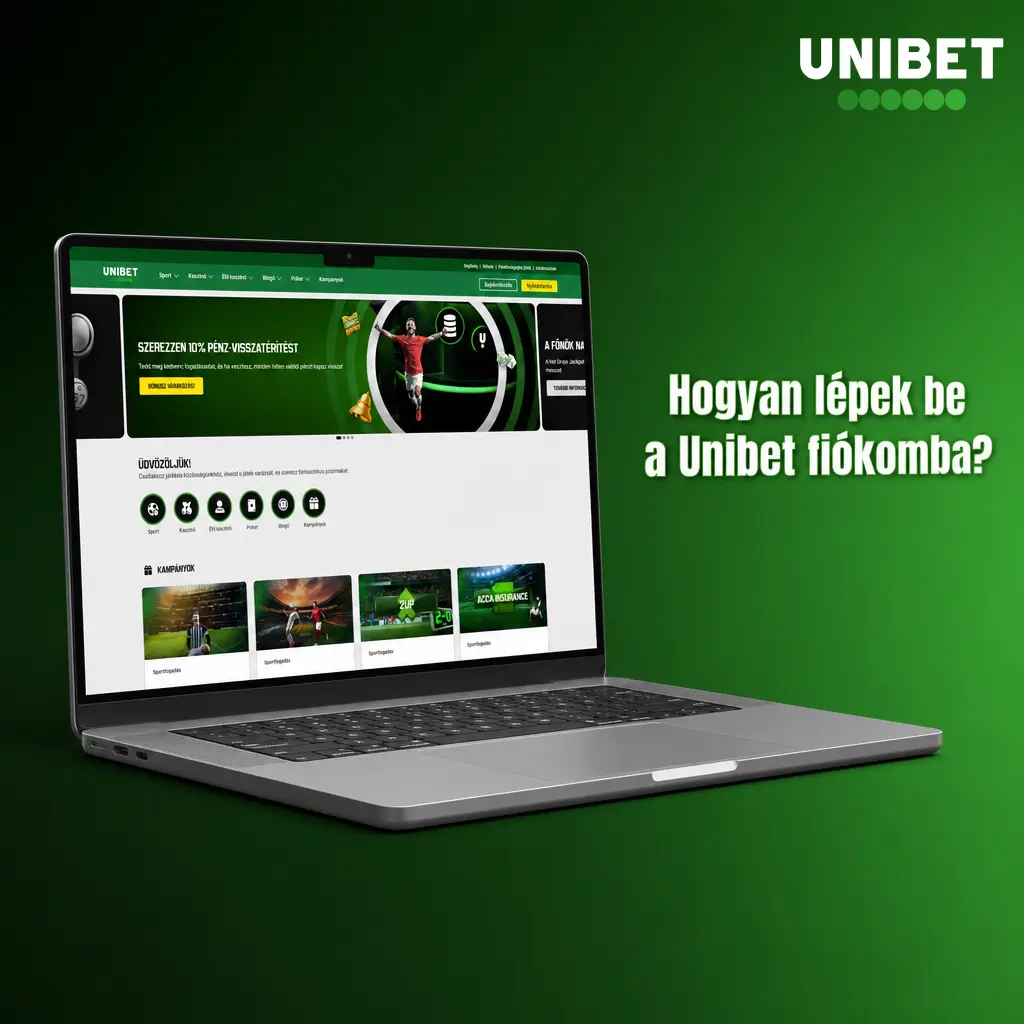 Unibet fiók belépési útmutató e-maillel, felhasználónévvel vagy közösségi fiókkal