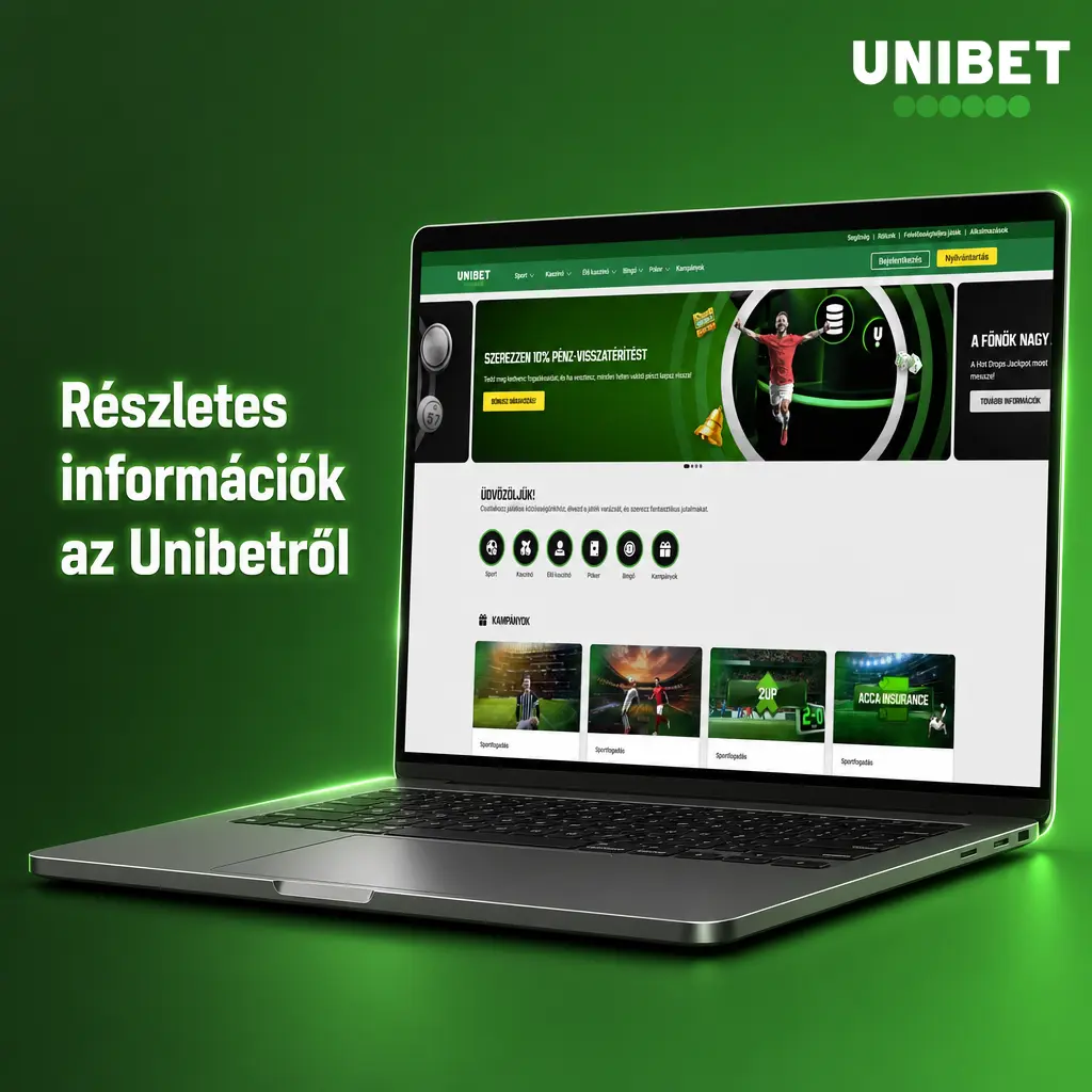 Unibet online sportfogadás és kaszinó magyar játékosoknak mobilappal, élő fogadással és biztonságos fiókkezeléssel