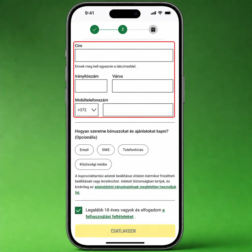 Fióknyitás 5 lépésben: regisztráció e-maillel, telefonszámmal, lakcímmel és aktiválással